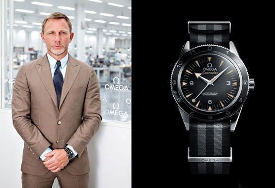 Daniel Craig Witnessed The Manufacture Of Steel Omega Seamaster 300 “Spectre” Limited Edition Fake Watches